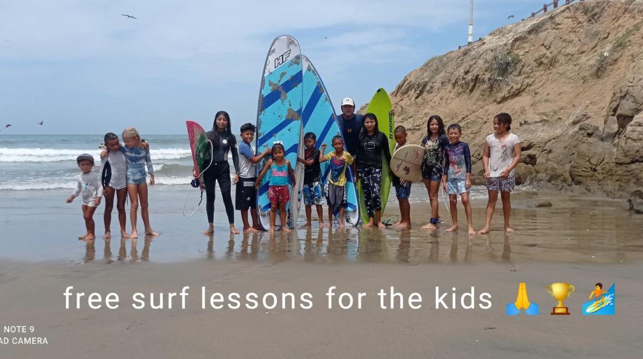Hostal Puerto Engabao "El Surf Shelter" Экстерьер фото