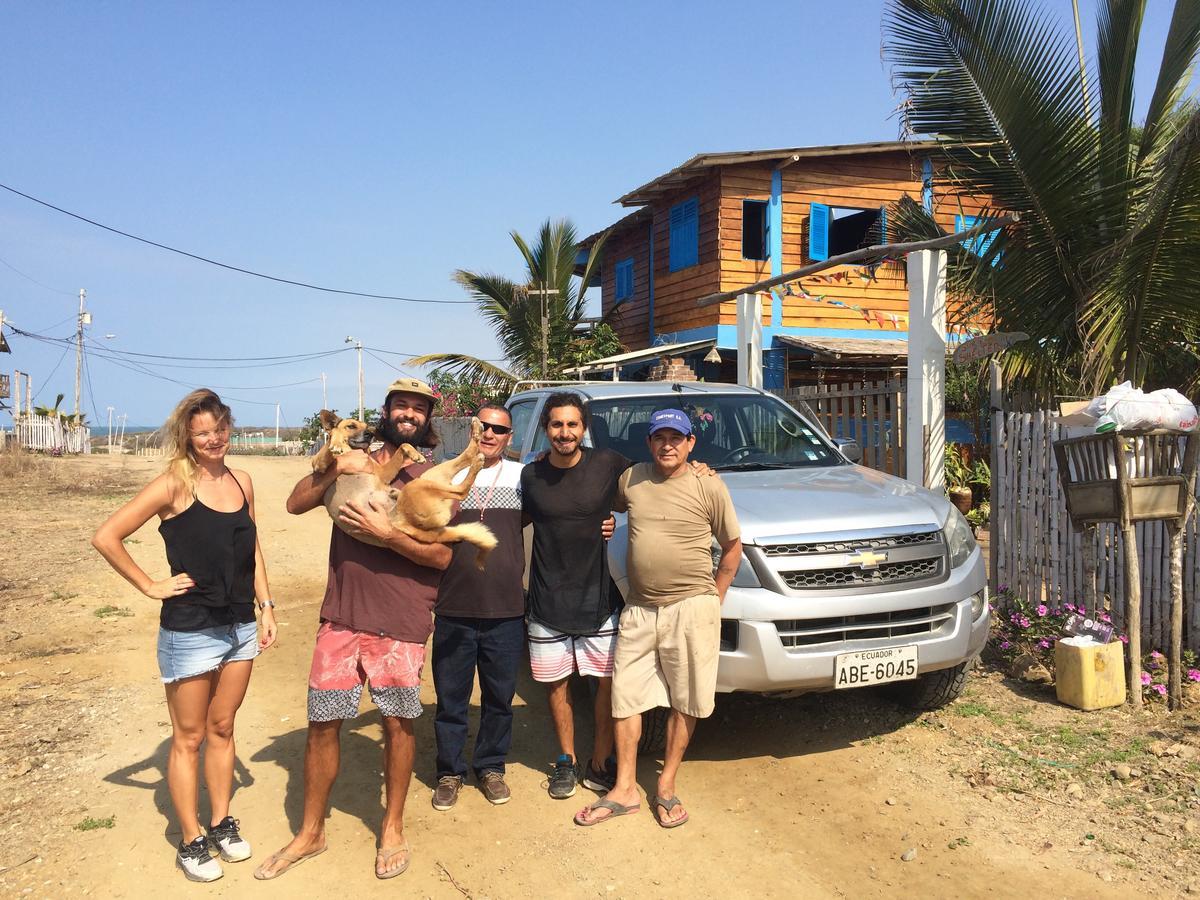 Hostal Puerto Engabao "El Surf Shelter" Экстерьер фото